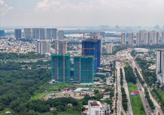 Thị trường bất động sản khu Đông TP HCM. Ảnh: Quỳnh Trần