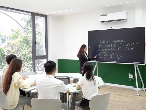 Học sinh Intertu trong giờ học tại lớp. Ảnh: ClassIn Việt Nam