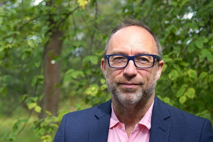 Jimmy Wales, nhà sáng lập Wikipedia. Ảnh: Wikimedia Foundation