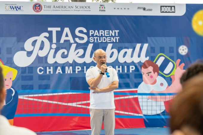 Ông Văn Xuân Thiện, CEO TAS chia sẻ tại sự kiện. Ảnh: TAS