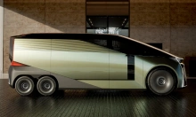 Lexus LS concept - minivan có 6 bánh