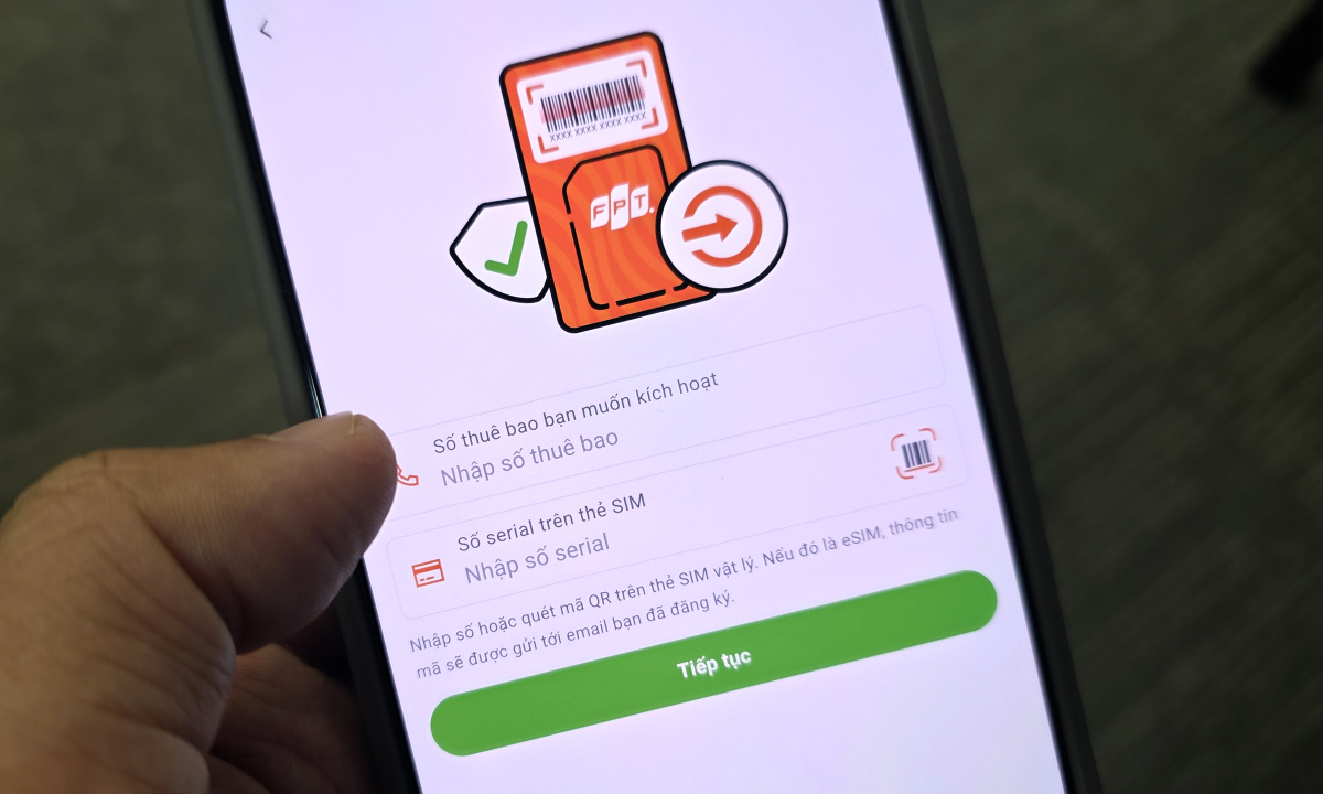 Mạng di động đầu tiên cho kích hoạt sim qua VNeID