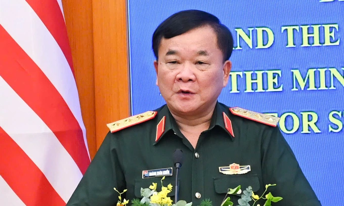 Thượng tướng Hoàng Xuân Chiến, Thứ trưởng Quốc phòng. Ảnh: Giang Huy