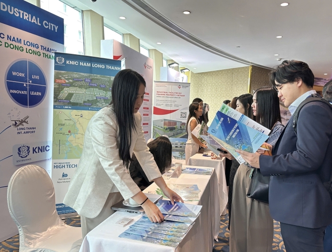 Gian hàng của đơn vị tại sự kiện diễn đàn. Ảnh: KN Holdings