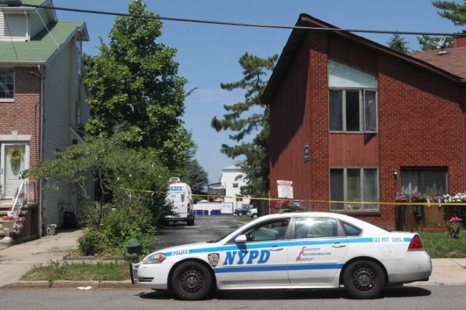 Ngôi nhà của vợ chồng Crupi là hiện trường án mạng năm 2012. Ảnh: NYP