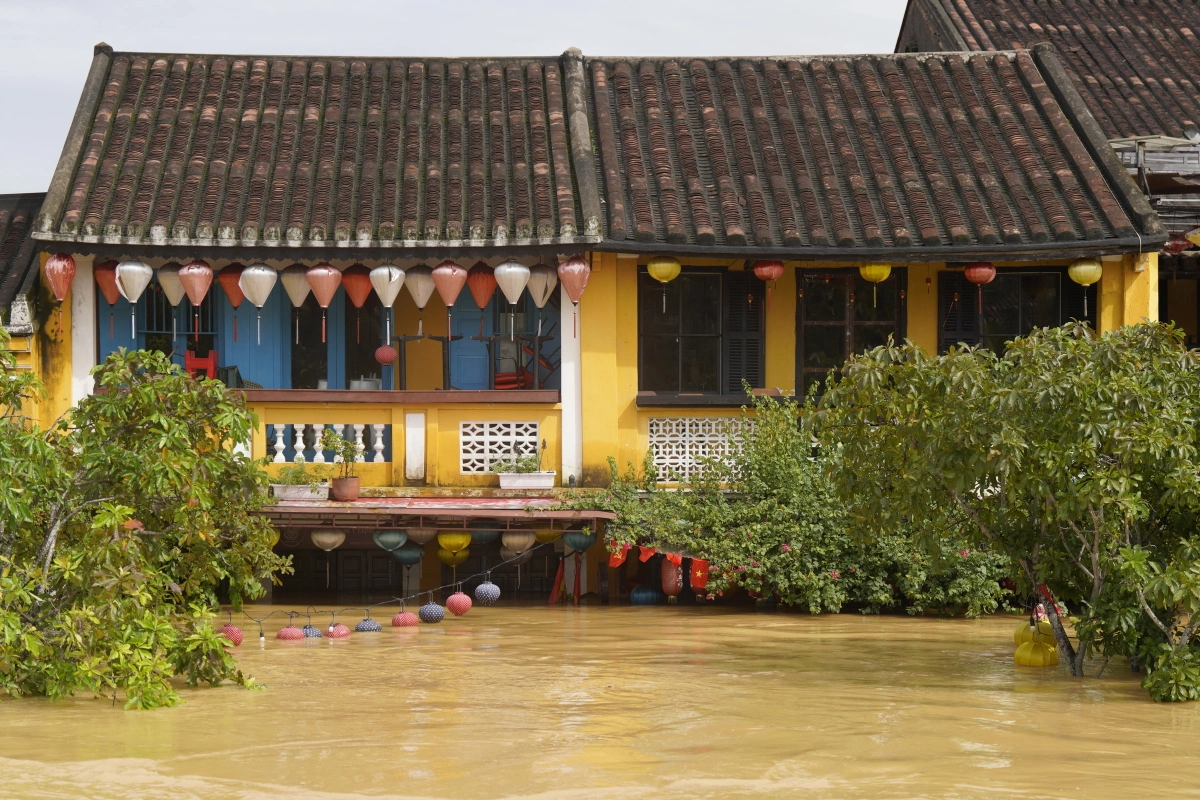 Lũ các sông miền Trung lại lên