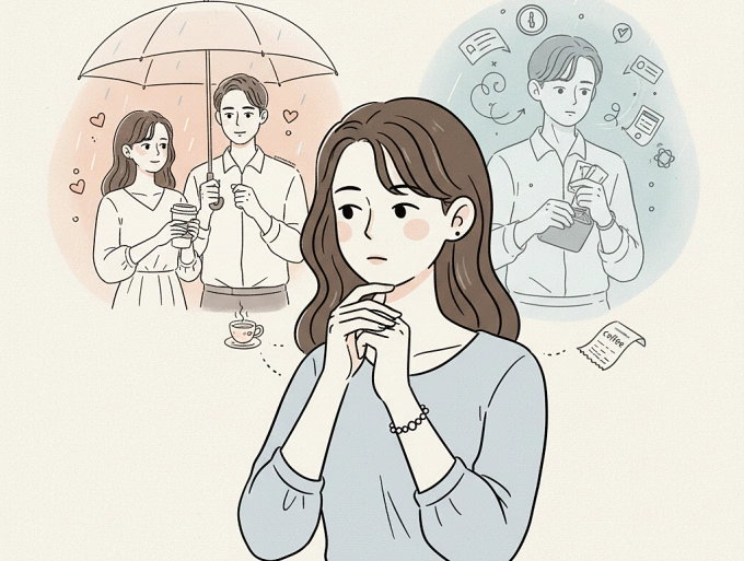 Phát hiện bạn trai mới quen phải vay tiền để đi chơi cùng tôi