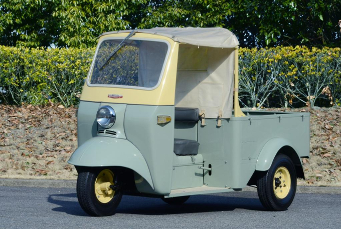 Xe tải Daihatsu Midget đời 1959. Ảnh: Toyota Automobile Museum