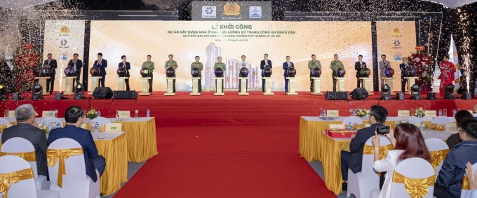 Lễ khởi công dự án ngày 1/11. Ảnh: Thái Nam Land