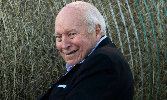 Cựu phó tổng thống Mỹ Dick Cheney tại Jackson, Wyoming tháng 8/2022. Ảnh: AP