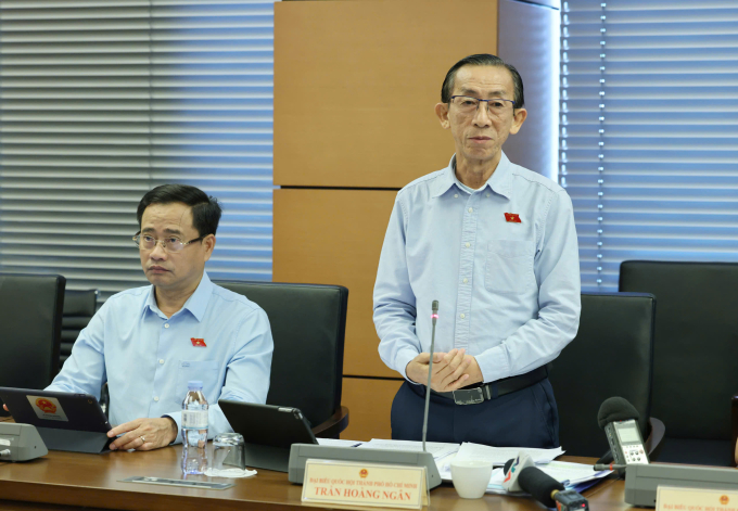 Đại biểu Quốc hội Trần Hoàng Ngân. Ảnh: Cổng TTĐT Quốc hội