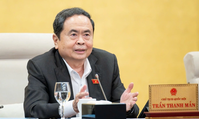 Chủ tịch Quốc hội Trần Thanh Mẫn. Ảnh: Cổng TTĐT Quốc hội