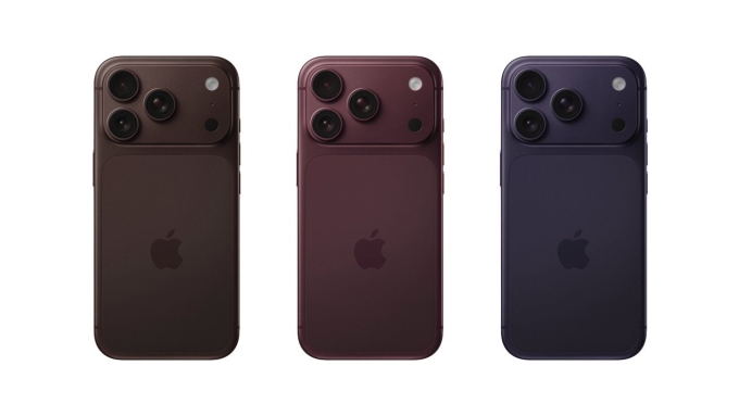 Ba tùy chọn màu sắc đang được thử nghiệm trên iPhone 18 Pro. Ảnh: Apple Insider.