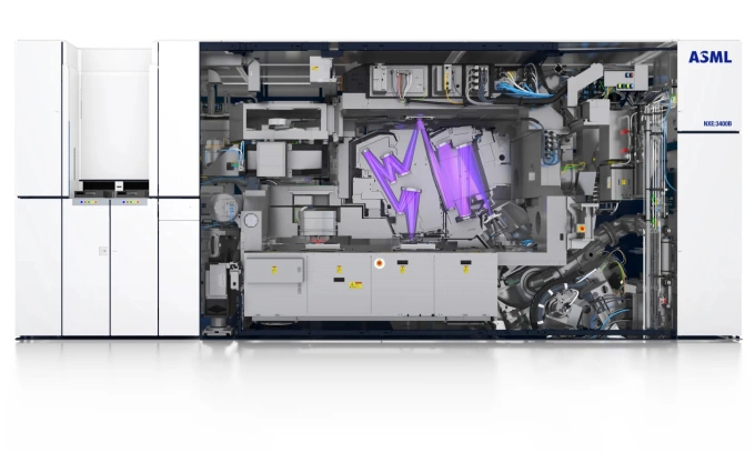 Máy quang khắc EUV của ASML đóng vai trò quan trọng trong quá trình sản xuất những loại chip tiên tiến nhất thế giới. Ảnh: ASML