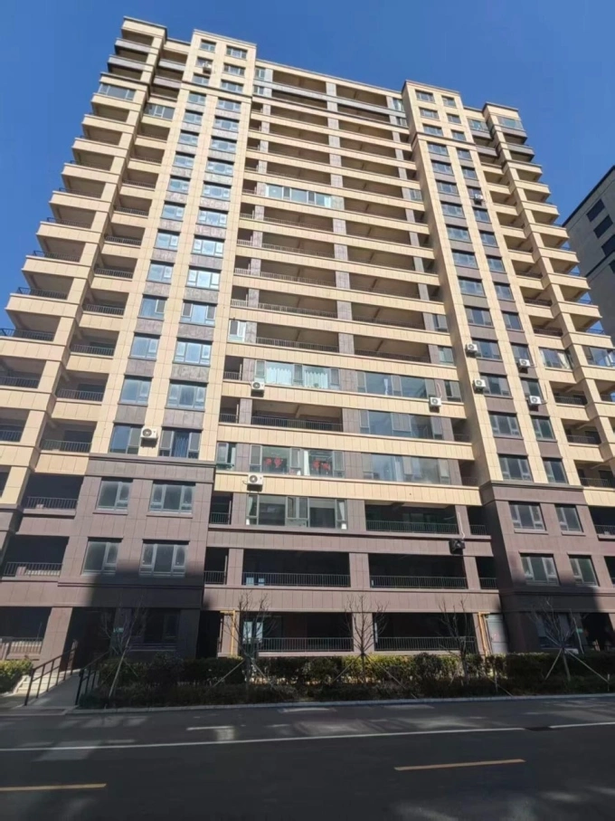 Tòa nhà chung cư có căn hộ do Ngô Lệ đứng tên. Ảnh: Beijing News