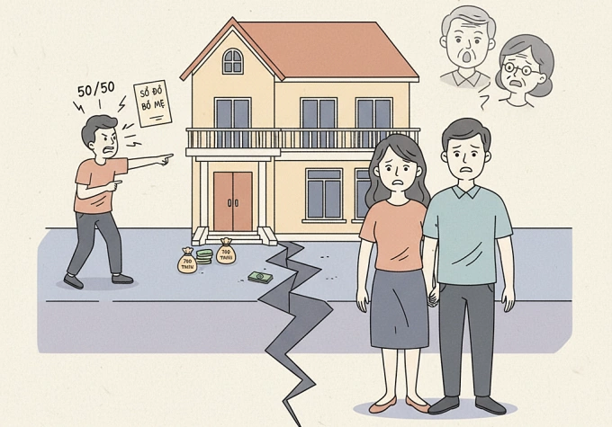 Dại dột khi dồn hết tiền xây nhà trên đất của bố mẹ chồng