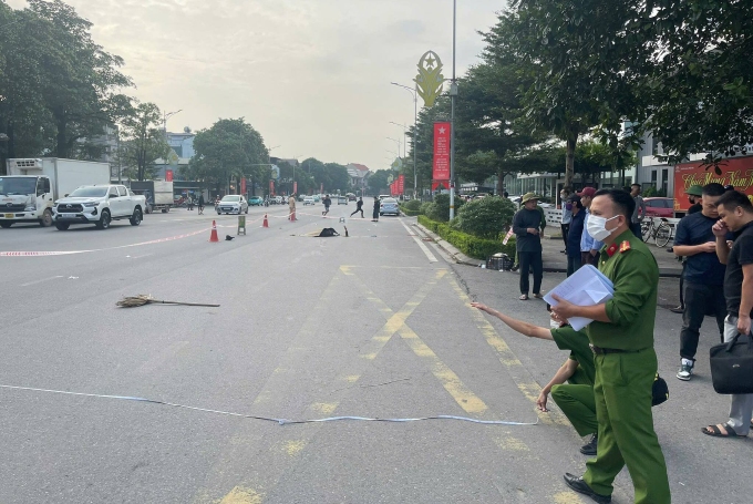 Hiện trường vụ án mạng. Ảnh: Công an cung cấp