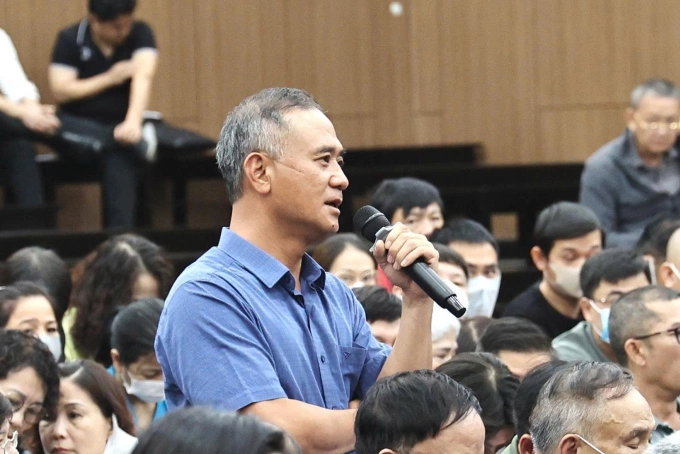 Ông Ngô Ngọc Đức, cựu bí thư Thành ủy thành phố Hòa Bình, bị cáo buộc đánh bạc với tổng tiền 112 tỷ đồng. Ảnh:Danh Lam