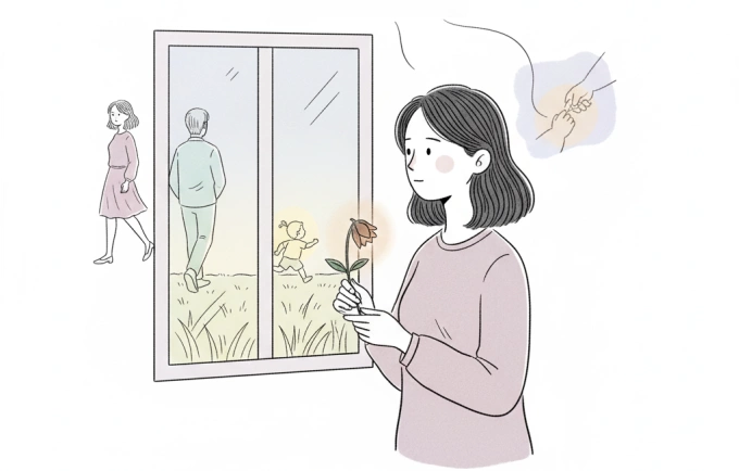 Tuổi 45, tôi hối hận vì từng không muốn sinh con, buông tay chồng