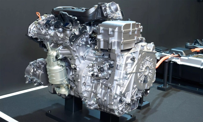 Động cơ V6 mới của Honda sẽ kết hợp với môtơ điện. Ảnh: Honda