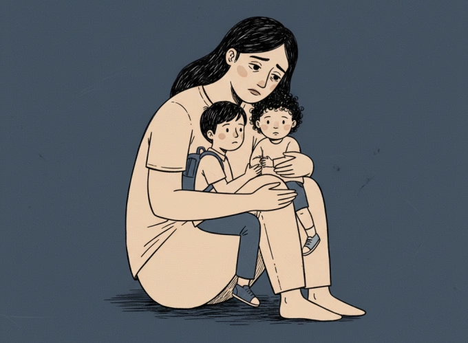 Bỏ được người chồng tồi, tôi lại chẳng đủ tiền nuôi hai con