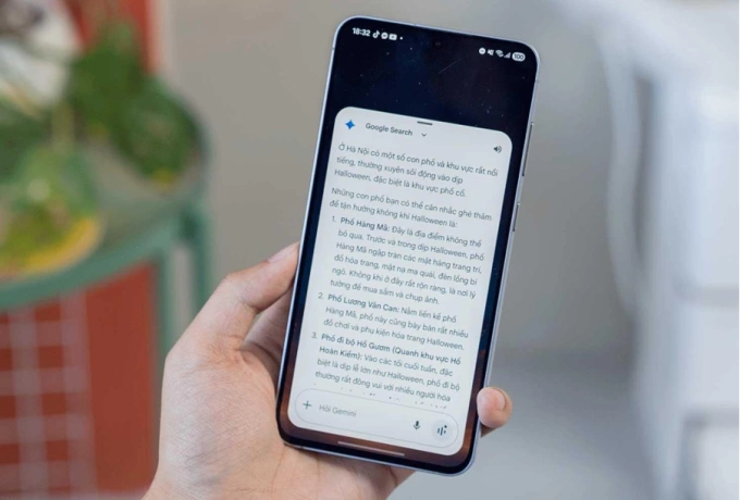 Bộ tính năng Galaxy AI mới nhất cùng Gemini Live. Ảnh: Samsung