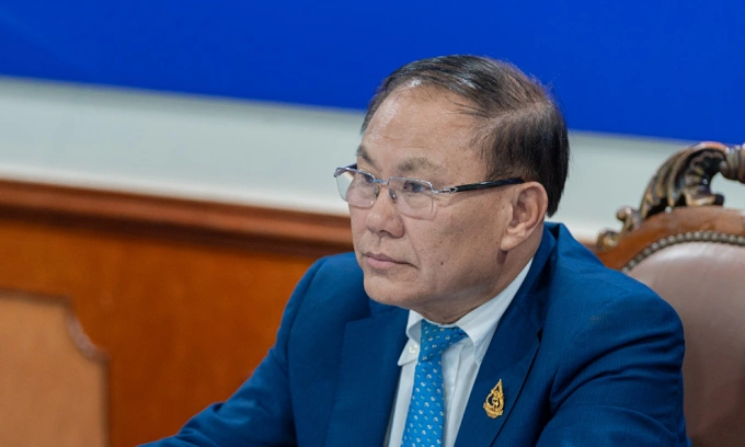 Ông Ly Yong Phat dự sự kiện tại Phnom Penh, Campuchia, năm 2024. Ảnh: Kampucheathmey