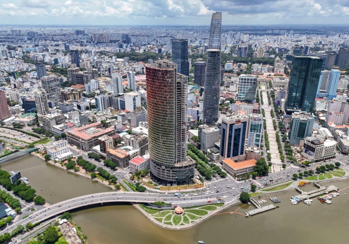 Dự án IFC One Saigon tại trung tâm TP HCM. Ảnh: Quỳnh Trần