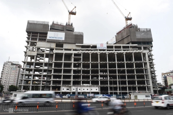 Dự án One Central HCM dừng thi công từ cuối năm 2022. Ảnh:Thanh Tùng