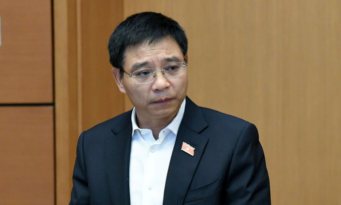 Bộ trưởng Tài chính Nguyễn Văn Thắng. Ảnh: Hoàng Phong