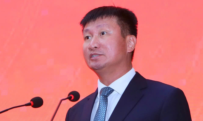 Ông Trần Huy Tuấn, tân Chủ tịch UBND tỉnh Ninh Bình. Ảnh: Lam Sơn