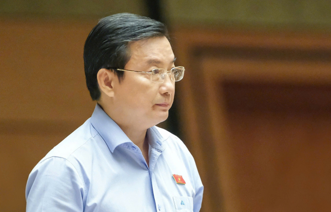 Đại biểu Phạm Trọng Nhân. Ảnh: Hoàng Phong