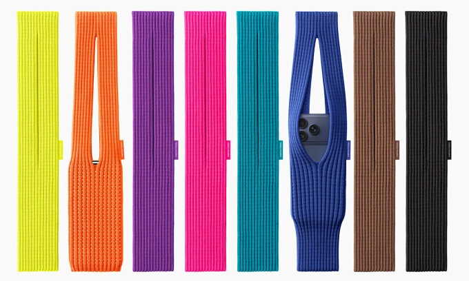 Các màu sắc của iPhone Pocket. Ảnh: Apple