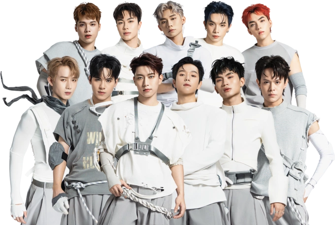 Dàn thí sinh Tân binh toàn năng. Hàng một từ trái sang: Hồ Đông Quan,Minhtin, Thái Lê Minh Hiếu, Đức Duy, Wonbi (Minh Quân), Duy Lân. Hàng hai từ trái sang: Phúc Nguyên, Lâm Anh, Swan Nguyễn, Cường Bạch, Long Hoàng. Ảnh: YeaH1