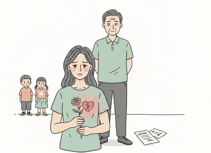 5 năm chẳng được chồng đụng chạm