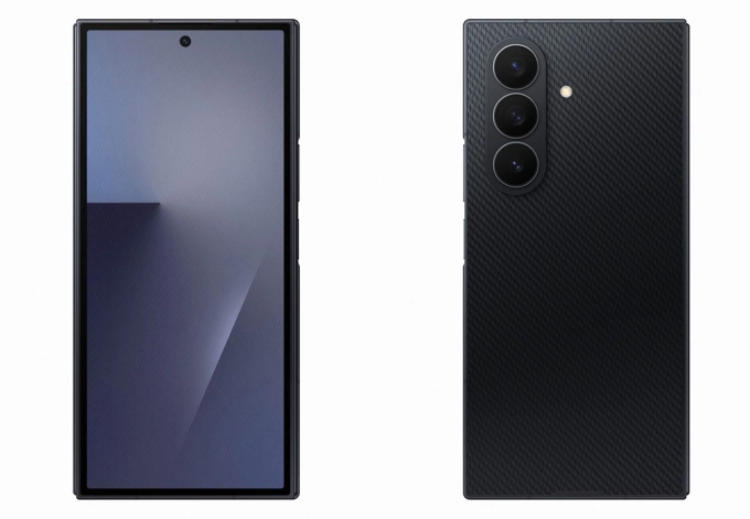 TriFold khi gập lại.