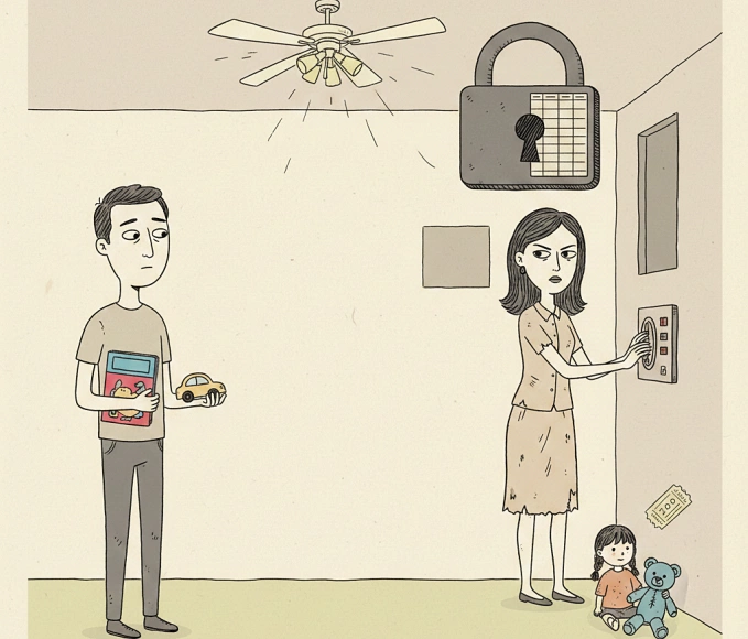 Vợ tiết kiệm tới mức bỉm con dùng phải canh đúng số miếng mỗi ngày. Vợ tiết kiệm tới mức đồ lót cũ rách mới dám thay