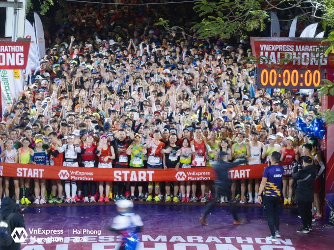 'VnExpress Marathon đưa Hải Phòng thành điểm đến thể thao, trải nghiệm' Hơn 10.000 runner tham dự VnExpress Marathon Hải Phòng 2024. Ảnh: VnExpress Marathon