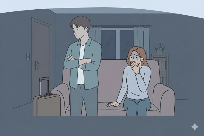 Đang bình thường, chồng bỗng đòi ly thân và dọn ra ngoài sống