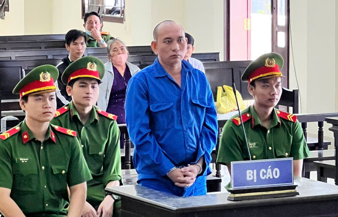 Nguyễn Ngọc Quý tại tòa. Ảnh: Nam An