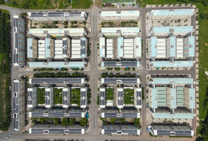 Khu nhà ở xã hội Định Hòa, phường Bình Dương, TP HCM. Ảnh: Quỳnh Trần