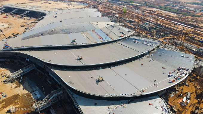 Nhà ga hành khách Sân bay Long Thành giai đoạn 1. Ảnh: Phước Tuấn