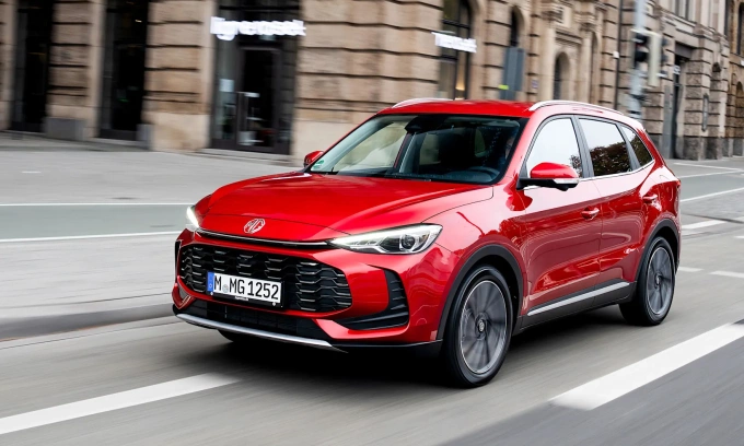 MG ZS hybrid tại Đức. Ảnh: MG