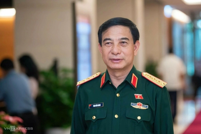Đại tướng Phan Văn Giang, Bộ trưởng Quốc phòng. Ảnh: Phạm Thắng