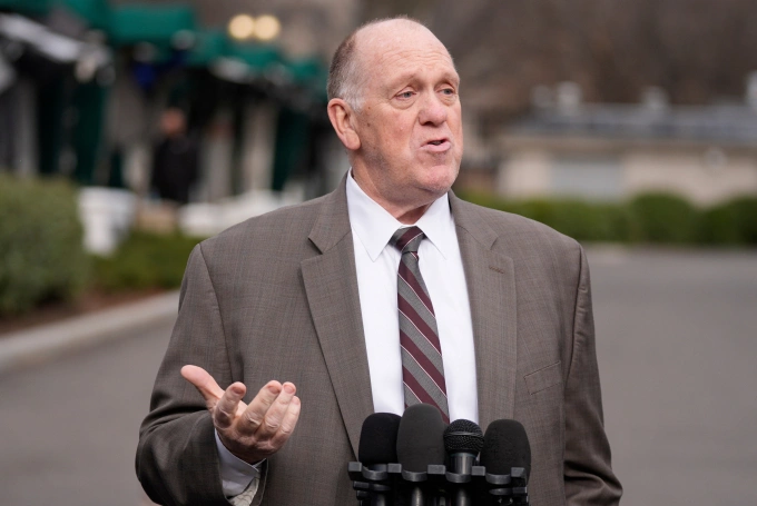 Ông Tom Homan tại Washington ngày 14/1. Ảnh: AP