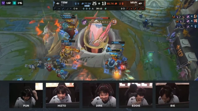 TSW hủy diệt MVK với chiến thắng 2-0 gọn gàng. TSW hủy diệt MVK với chiến thắng 2-0 gọn gàng.