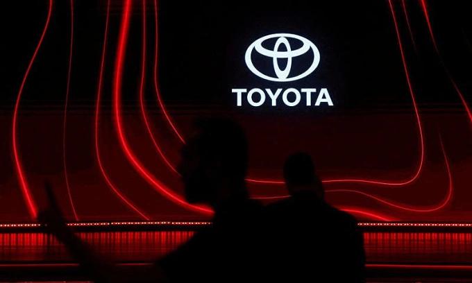 Sự kiện ra mắt xe Toyota ở Mumbai, Ấn Độ ngày 20/1. Ảnh: Reuters