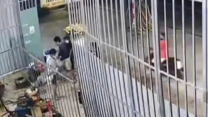 Hiện trường vụ án. Ảnh: Thái Hà