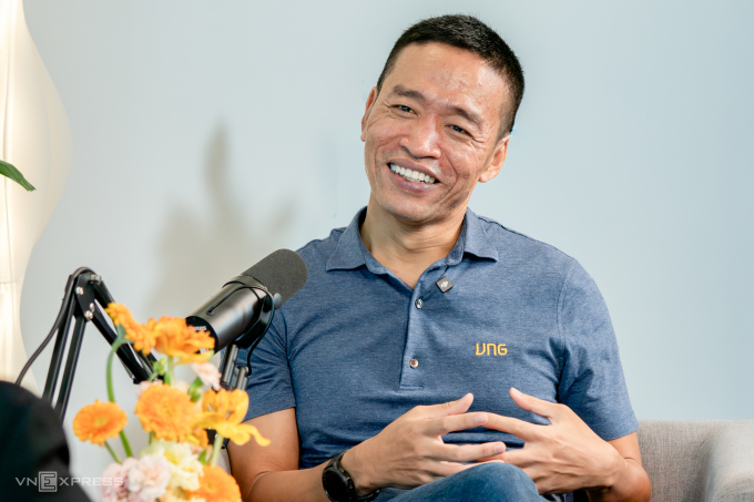 Chủ tịch VNG Lê Hồng Minh, tháng 10/2025. Ảnh: Phùng Tiên