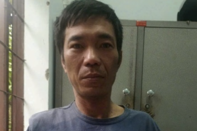 Hồ Xuân Nhàn tại cơ quan điều tra. Ảnh: Công an Đăk Lăk